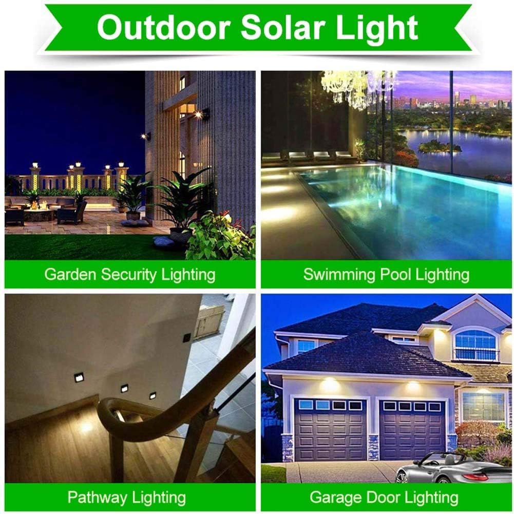 Ultra Bright Solar Motion Sensor Wall Lights Waterproof Security