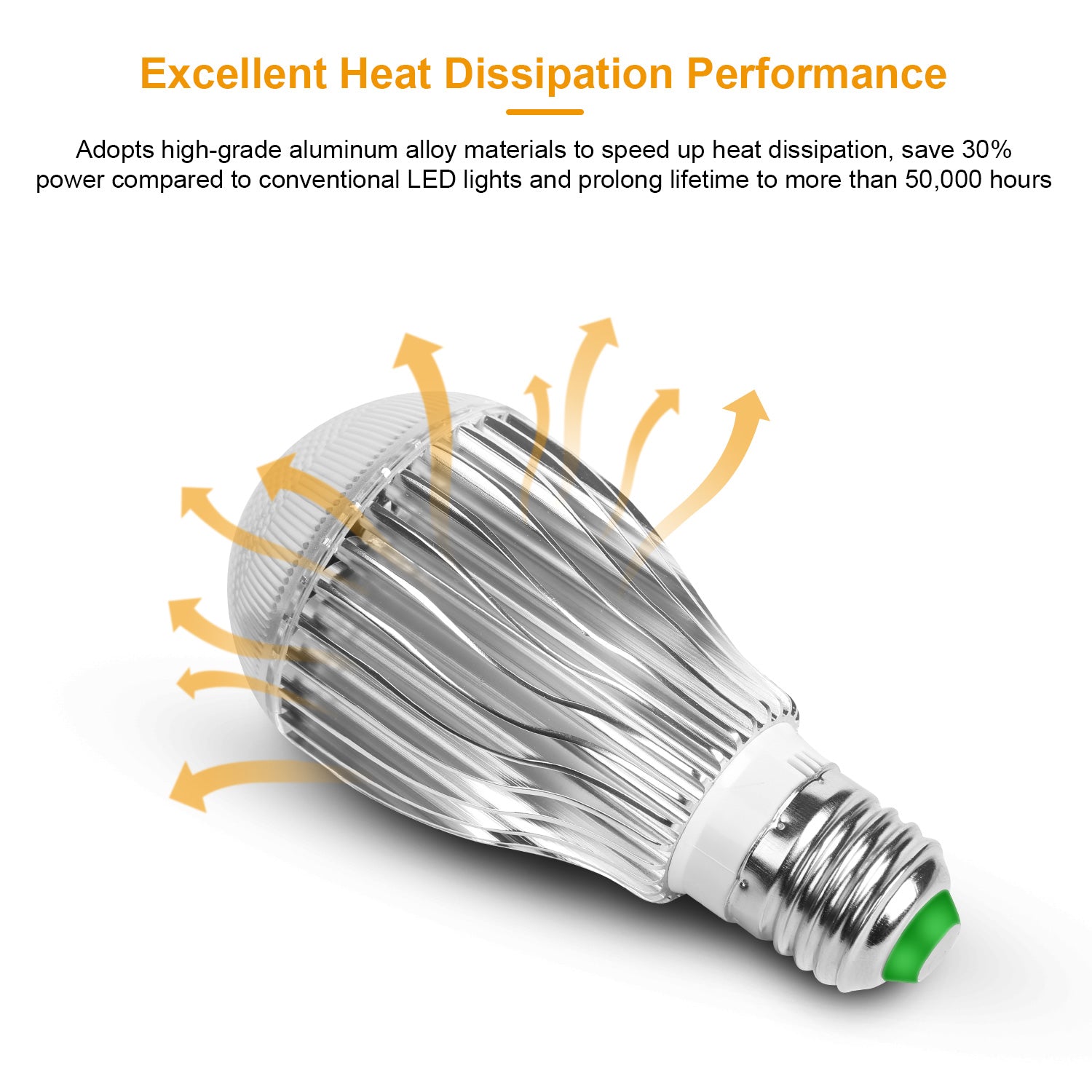 LED RGB Light Bulb 9W E27 Color Changing Remote Mood Lamp