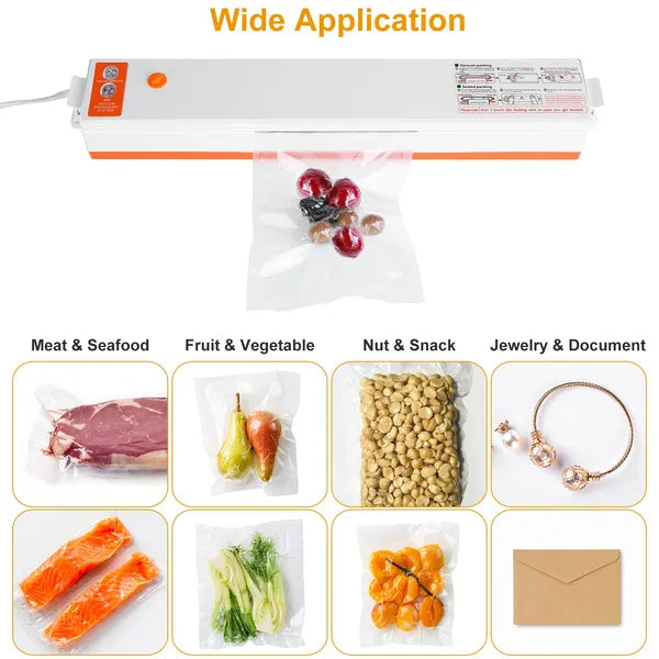 Compact Vacuum Food Sealer Machine for Fresh Storage
