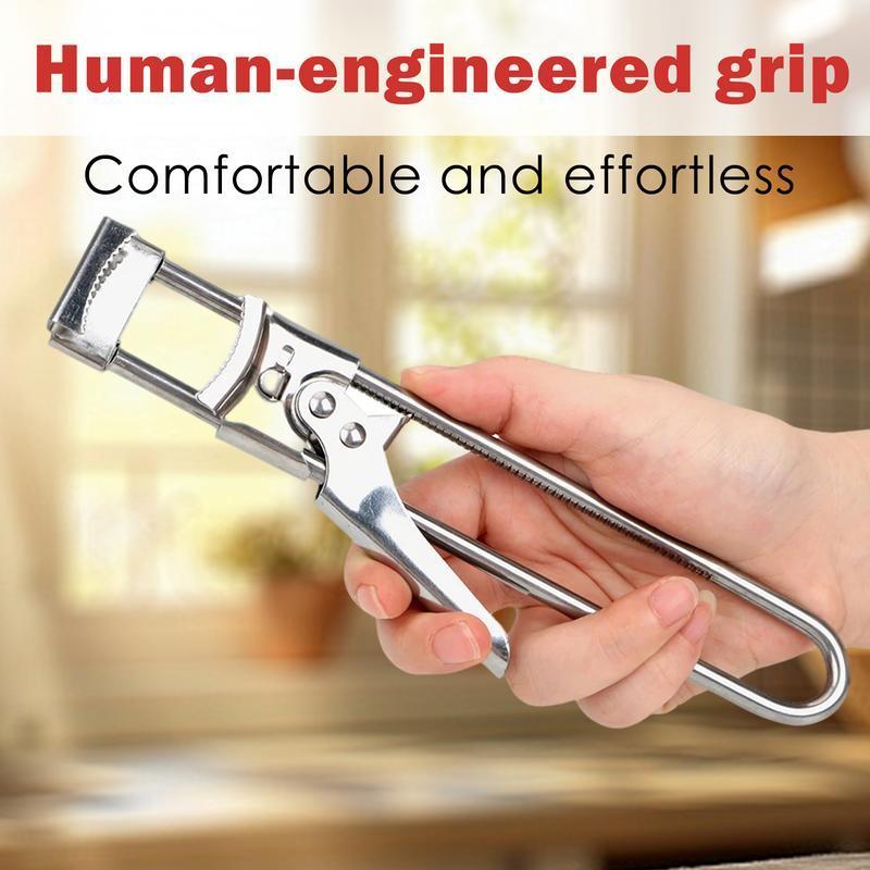 Adjustable Stainless Steel Can and Jar Opener