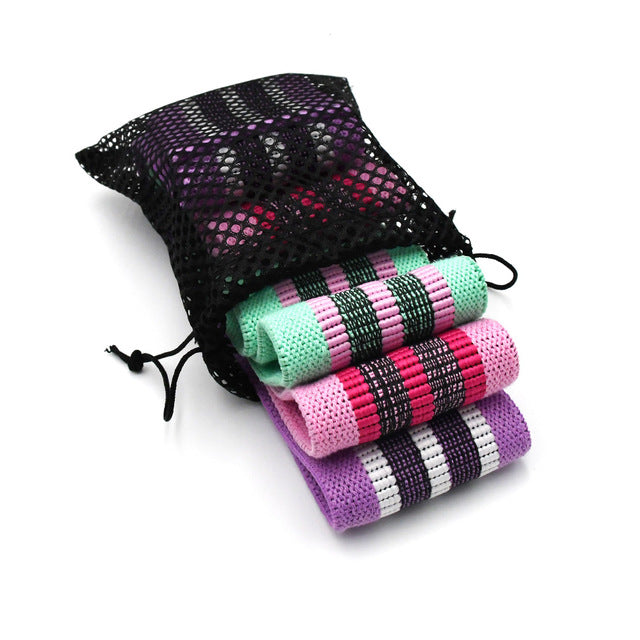 Resistance Hip Circle Elastic Fitness Squat Band for Glutes, Legs & Yoga Training