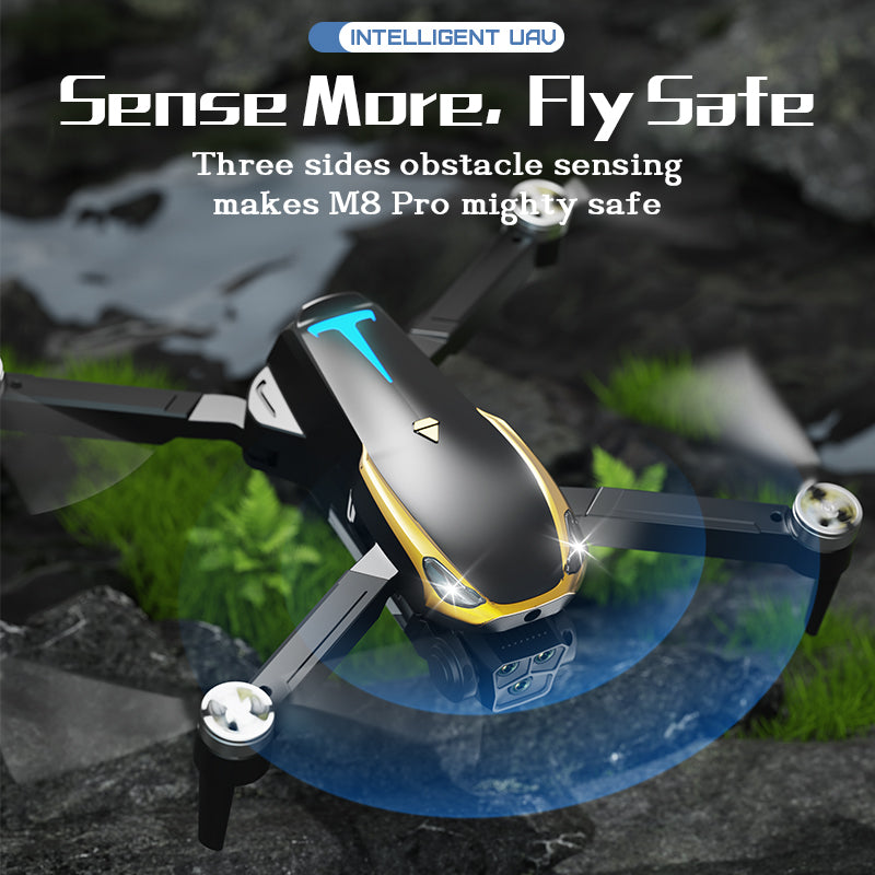 M8 Pro Drone 6K Camera RC Quadcopter Altitude Hold