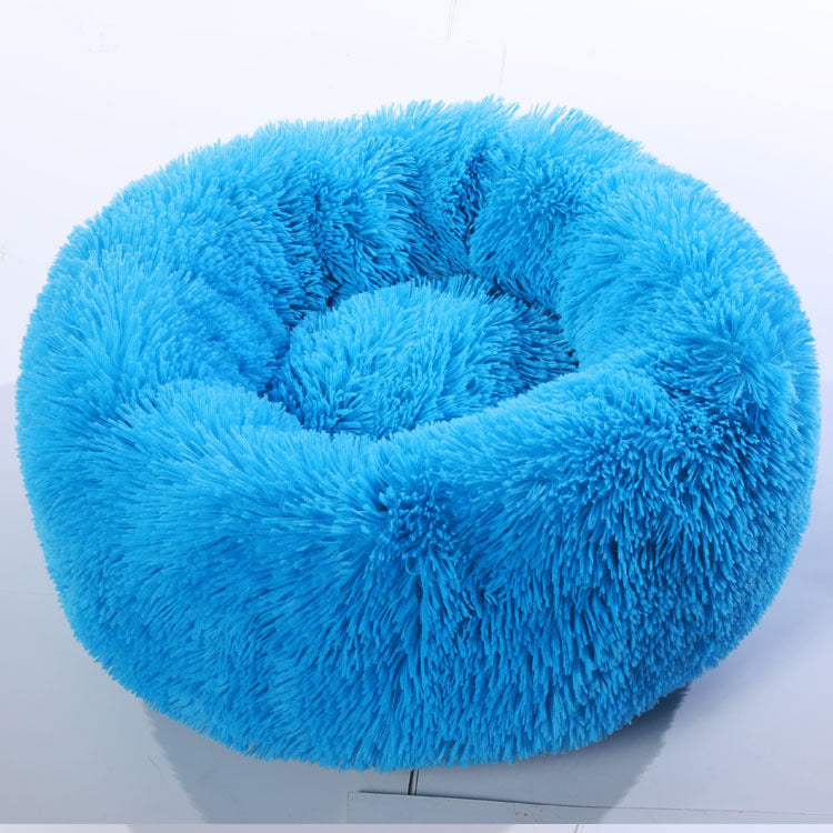 Luxury Plush Pet Nest Soft Warm Cozy Bed for Dogs & Cats