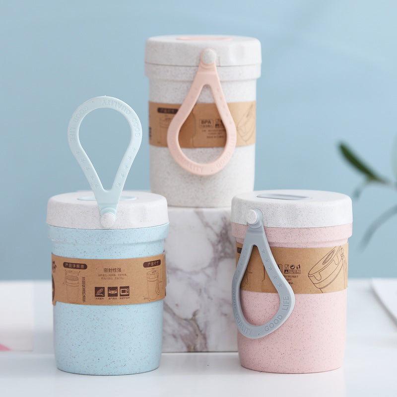 Plastic Microwaveable Sealing Soup Pot with Lid