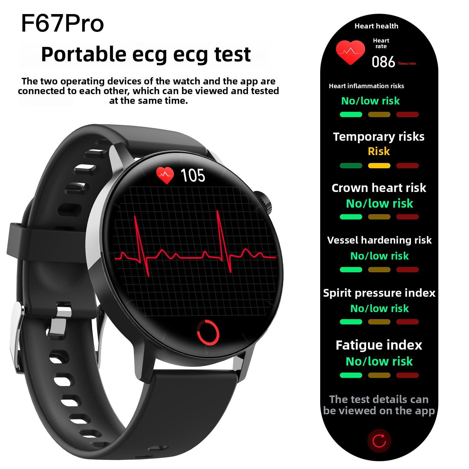 Smartwatch with Non-Invasive Glucose, ECG & Advanced Health Monitoring