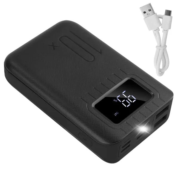 Portable Power Bank Dual USB External Battery Fast Charging Pack