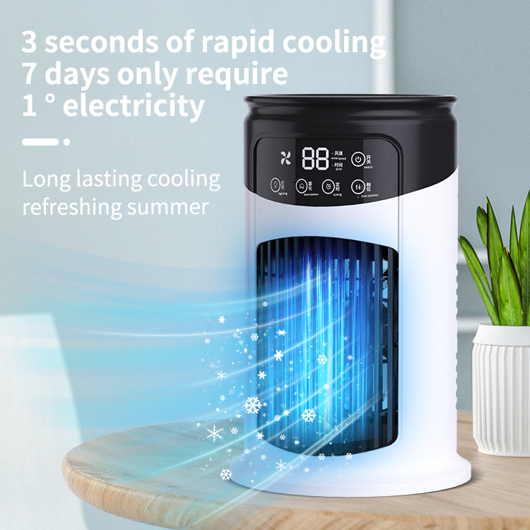 Desktop Air Cooler Portable Mini Cooling Fan USB Powered