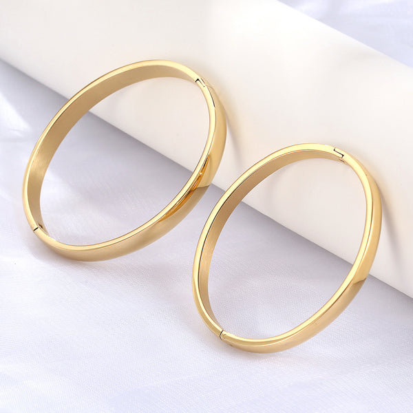 Stylish Couple Bracelet Set Stainless Steel Matching Wristbands