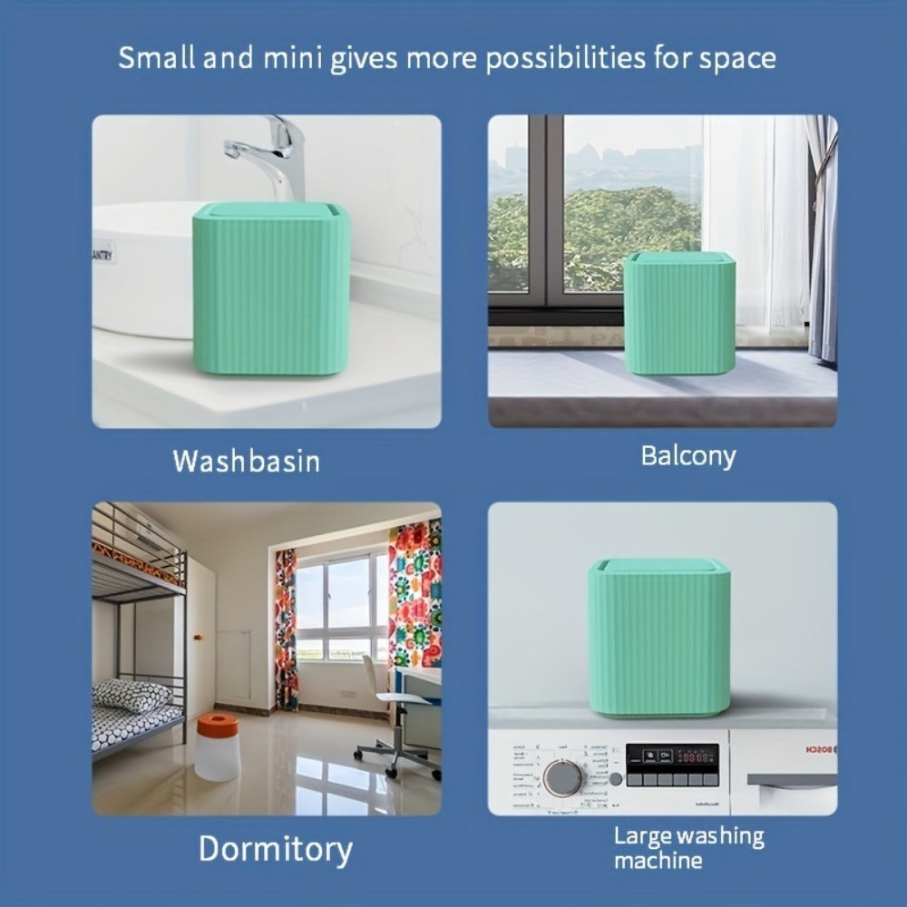 Fully Automatic Mini Washing Machine Portable Small Laundry