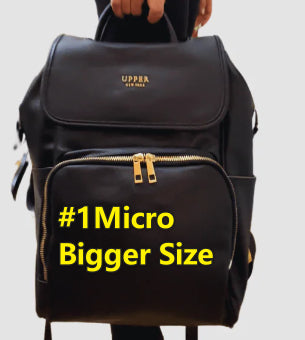 Large Capacity PU Shoulder Backpack Multifunctional Travel School Bag