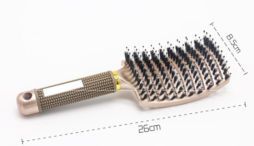 Bristle & Nylon Hair Brush for Detangling and Scalp Massage