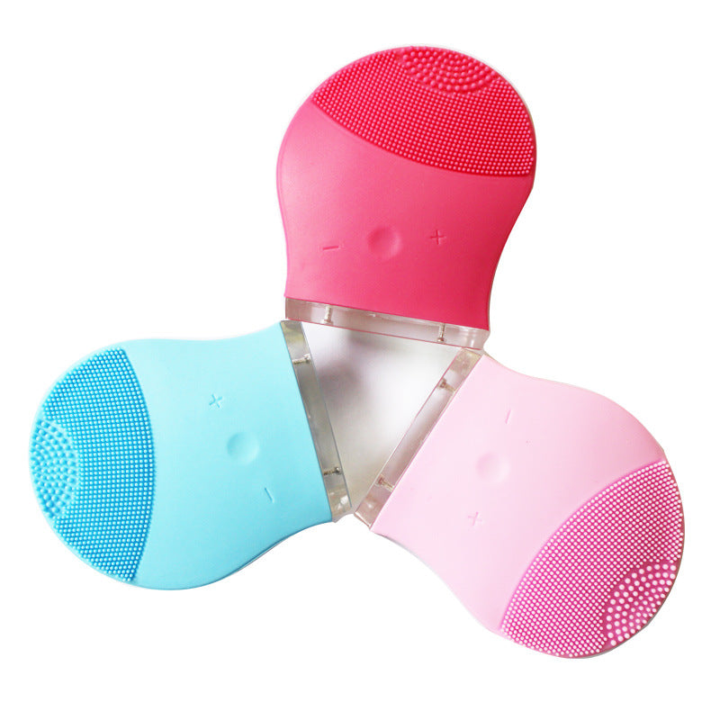 Silicone Sonic Facial Cleanser Brush for Deep Cleansing