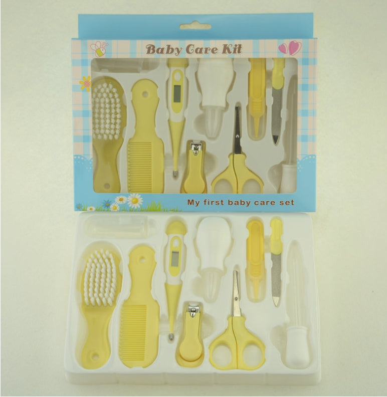 Baby Grooming and Care Kit with Thermometer, Nasal Care and Nail Clipper Set