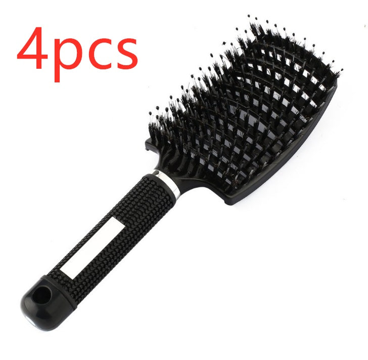 Bristle & Nylon Hair Brush for Detangling and Scalp Massage