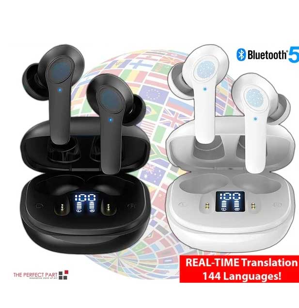 Real Time Translator Earbuds with 144 Languages Online Offline