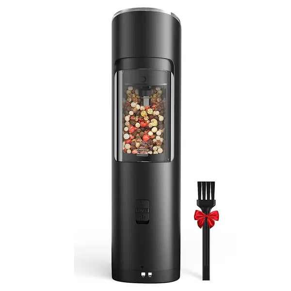 Electric Salt and Pepper Grinder Gravity Sensor Adjustable Mill