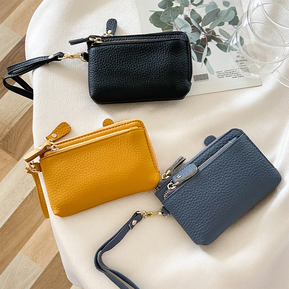 Leather Ladies Wallet Fashion Zipper Coin Purse Stylish Women Wallet