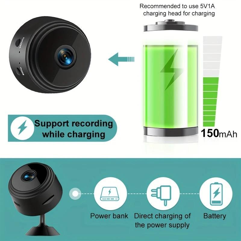 HD Surveillance Camera WiFi Remote Viewing Home Security Cam