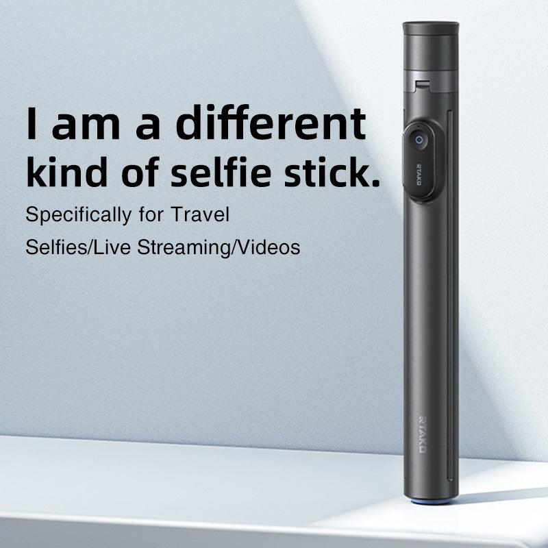 67in Selfie Stick Tripod with Remote Rotatable Phone Stand