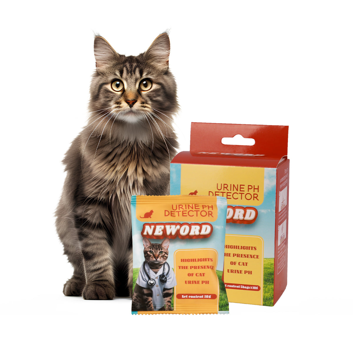 Self-Checking Cat Litter Particles for Smart Odor Control