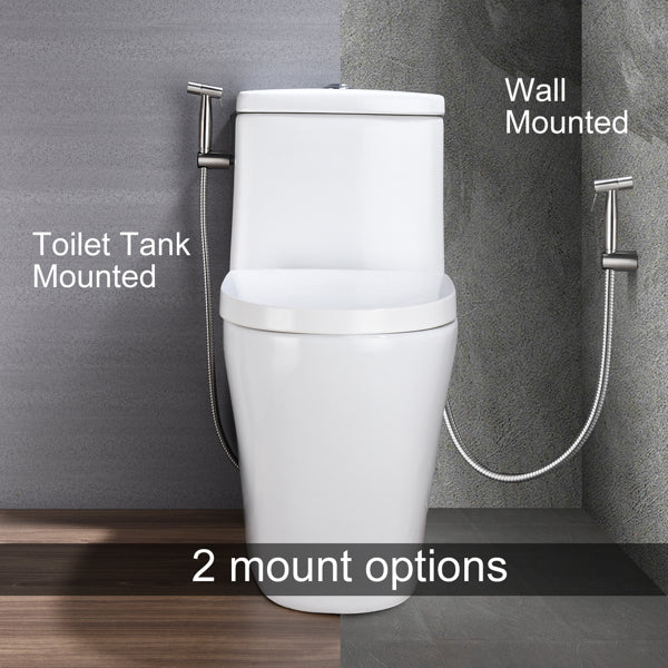 Premium Stainless Steel Toilet Spray Gun Handheld Bidet Sprayer