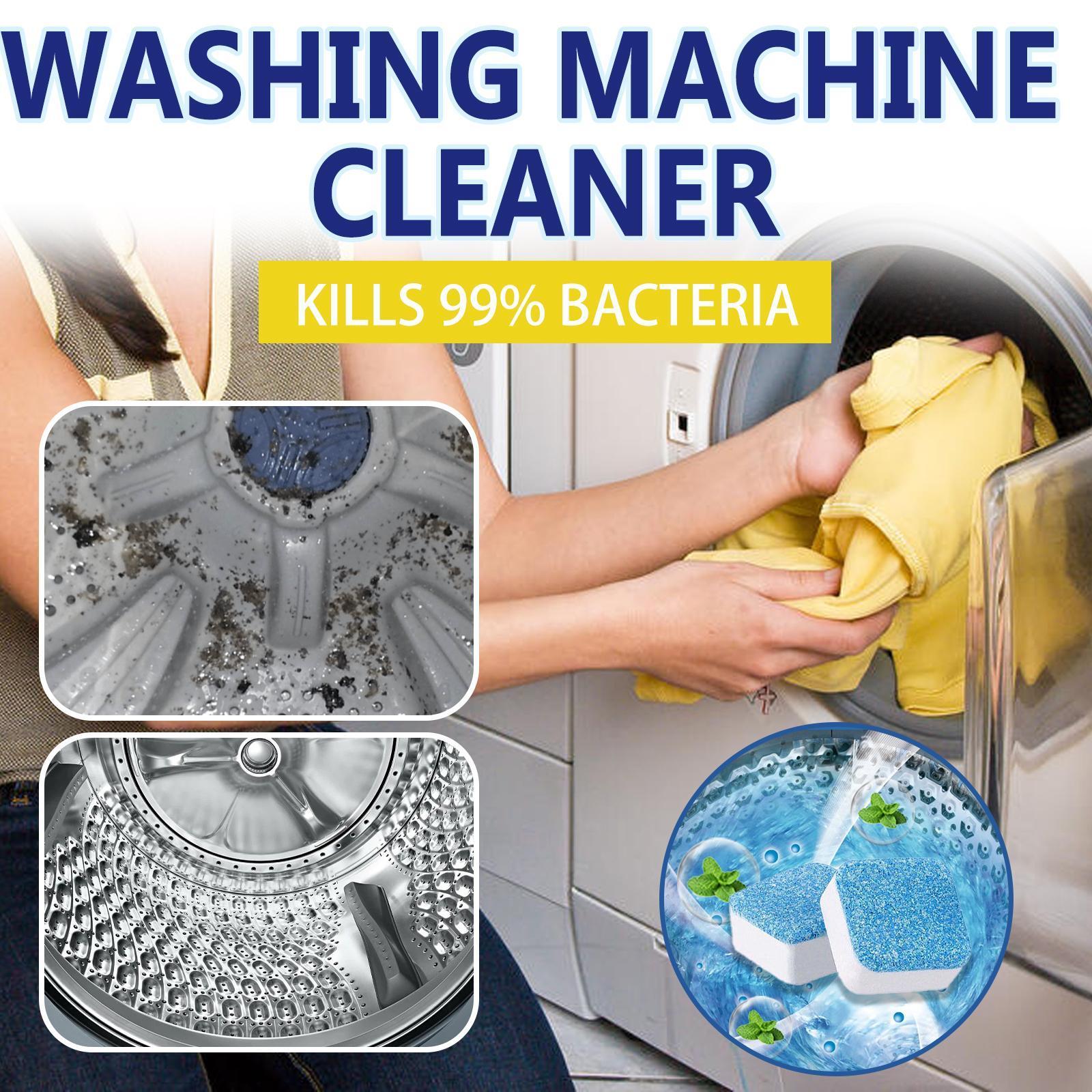 Washing Machine Cleaning Sheets Drum Cleaner Odor Remover