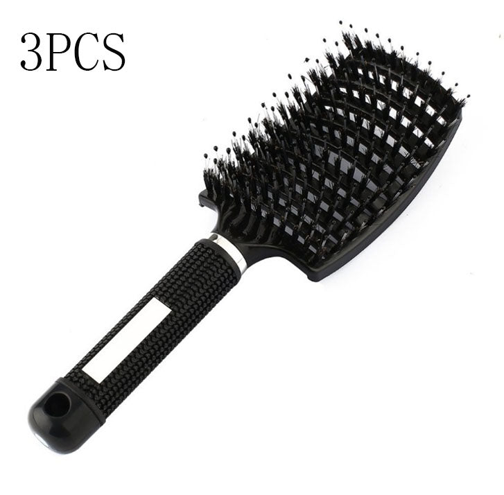 Bristle & Nylon Hair Brush for Detangling and Scalp Massage