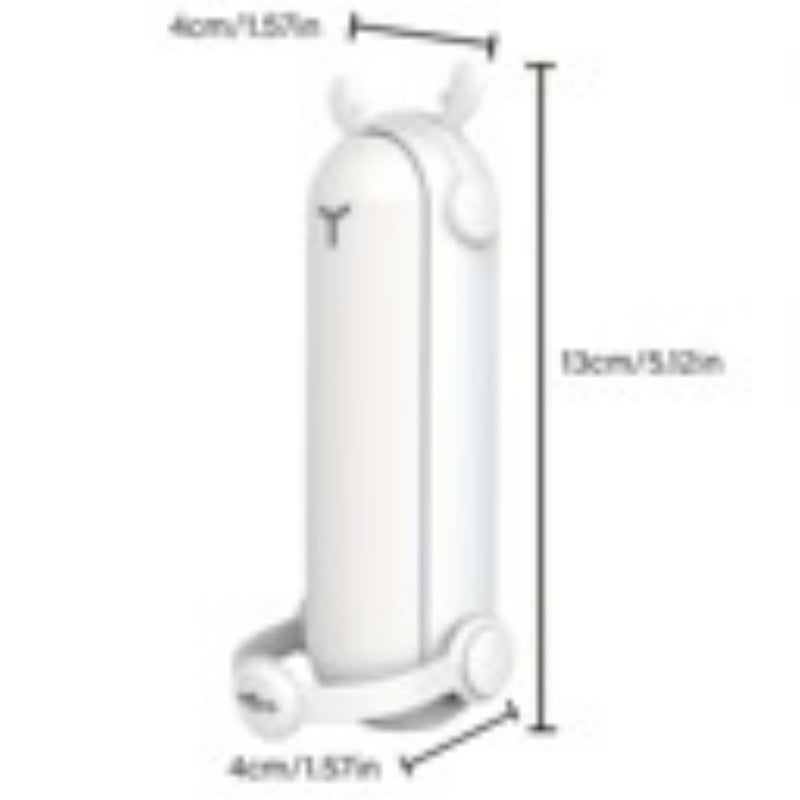 Portable 3-in-1 Folding Mini Fan Power Bank Flashlight Device