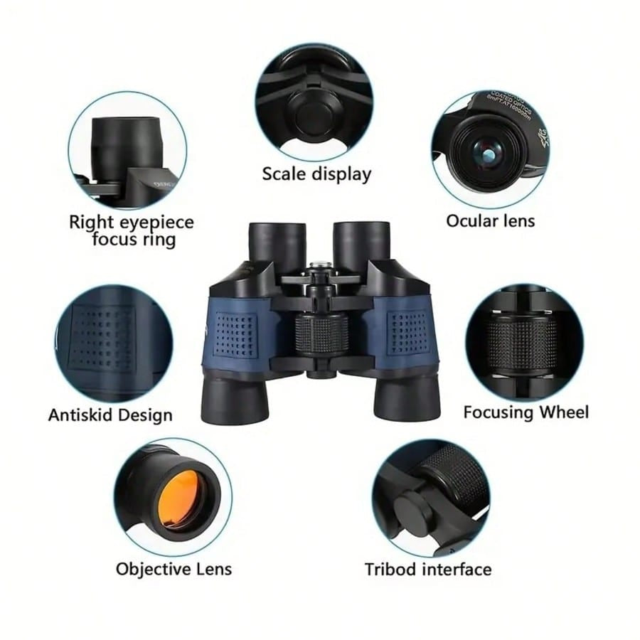 High Power Night Vision Telescope with Clear Long Distance View