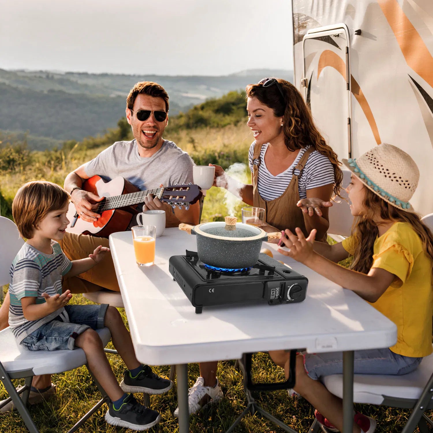 3300W Portable Butane Gas Stove with Carry Case