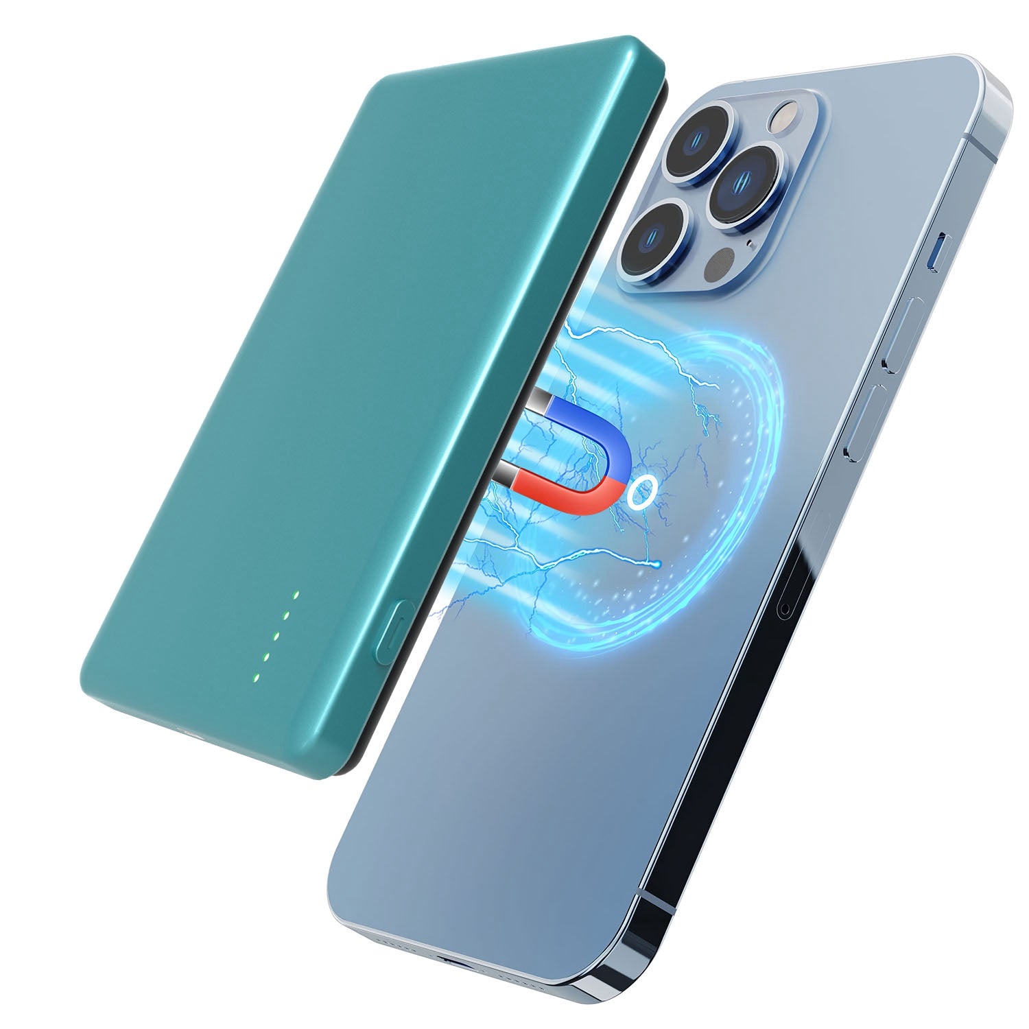5000mAh Magnetic Wireless Power Bank Slim PD20W Charger