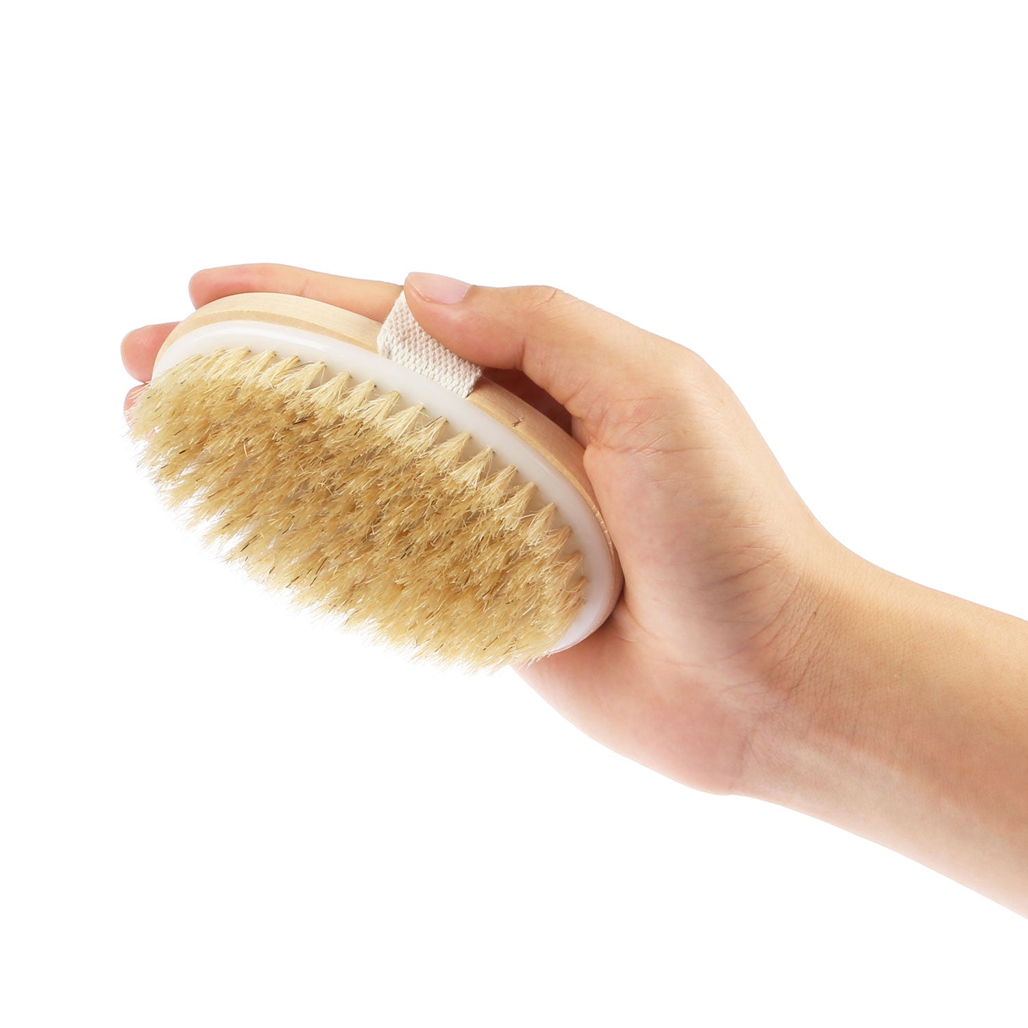 Long Handle Bath Brush Back Scrubber Exfoliating Detox Body Tool