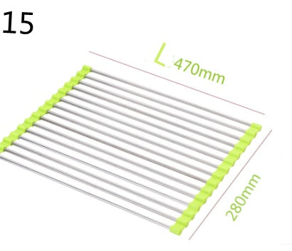 Folding Stainless Steel Kitchen Sink Rack