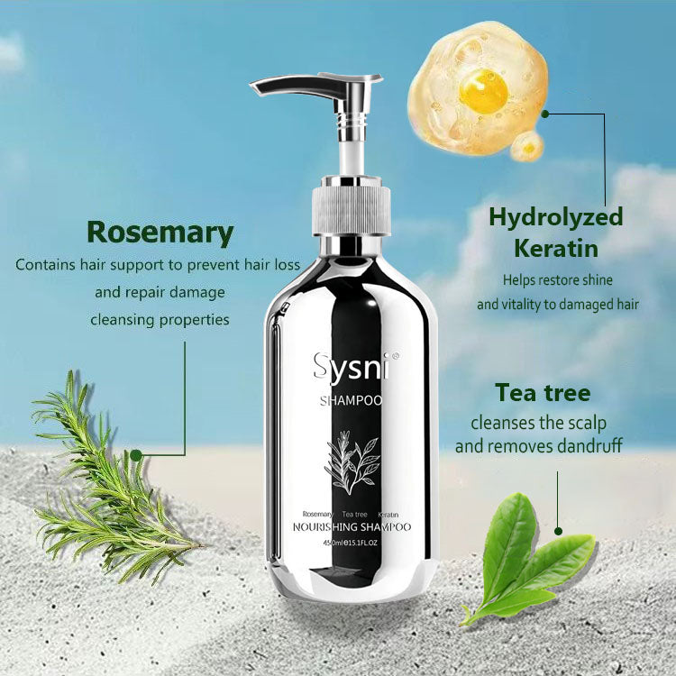 Powerful Rosemary Tea Tree Shampoo for Hair Growth & Strength