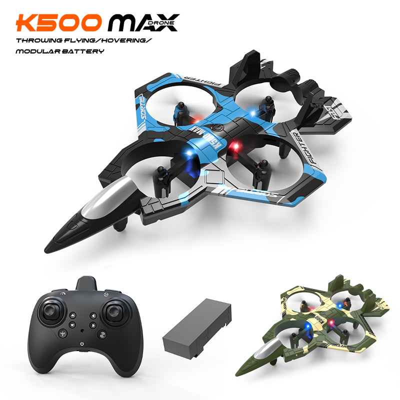 K500 Combat Drone RC Quadcopter with Altitude Hold & Stunts