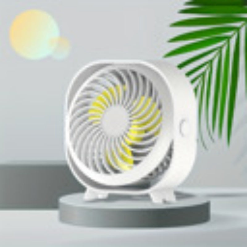Rechargeable Desktop Mini Fan Portable Quiet Cooling
