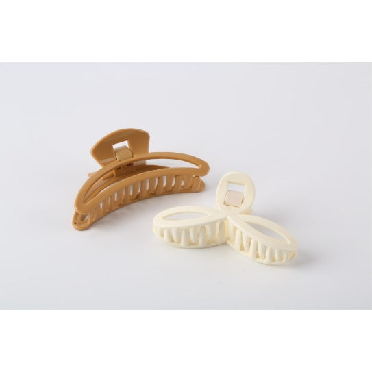 Trendy Korean Cross Hair Clip Strong Grip Stylish Hair Accessory