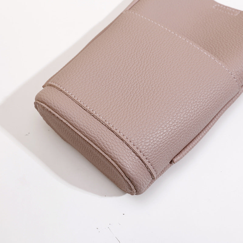 High Grade Soft Leather Mobile Phone Crossbody Bag for Women Stylish Use
