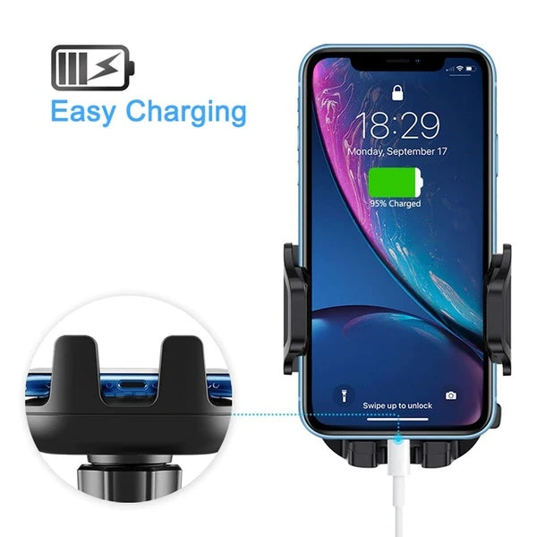 360 Universal Car Mount Holder Windshield Mobile GPS Stand