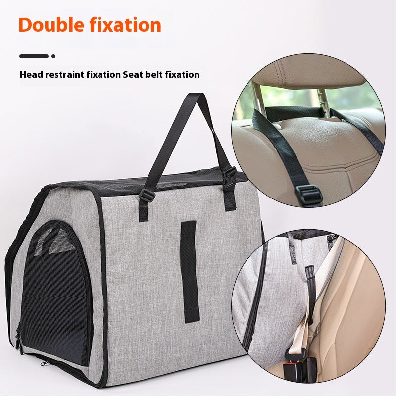 Ultimate Portable Foldable Waterproof Pet Car Mat Durable Travel Solution