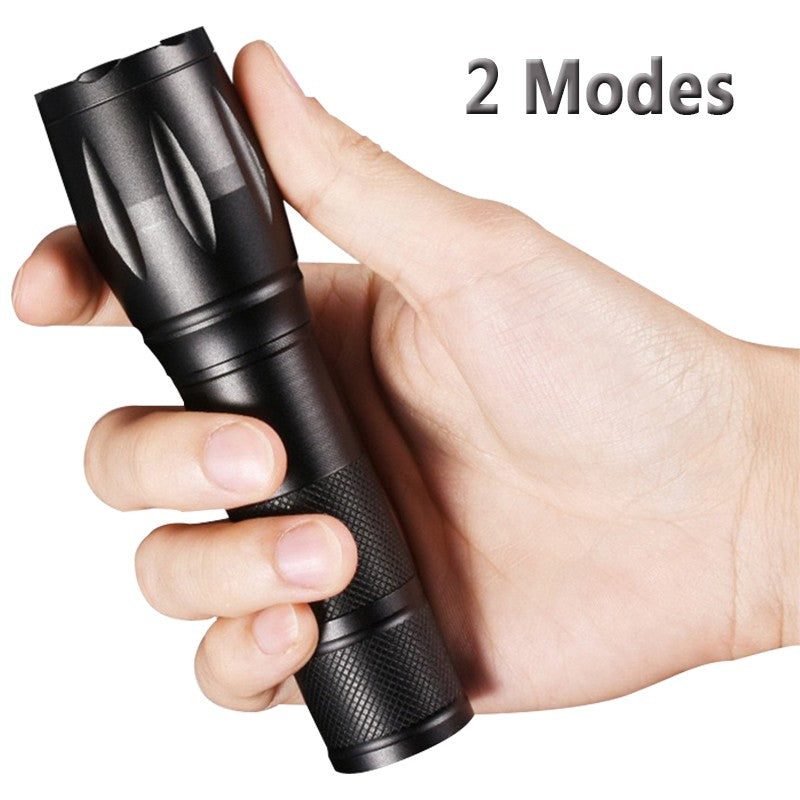 Ultra Bright UV Flashlight 395nm Blacklight Torch Dual Mode