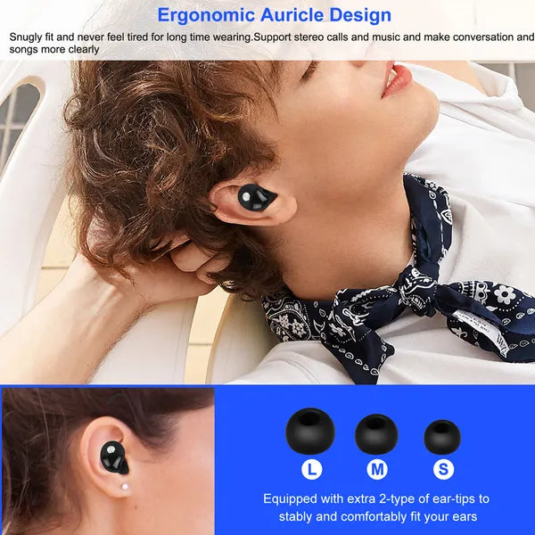 TWS Wireless Earbuds V4.2 Deep Bass Stereo IPX4 Earphones