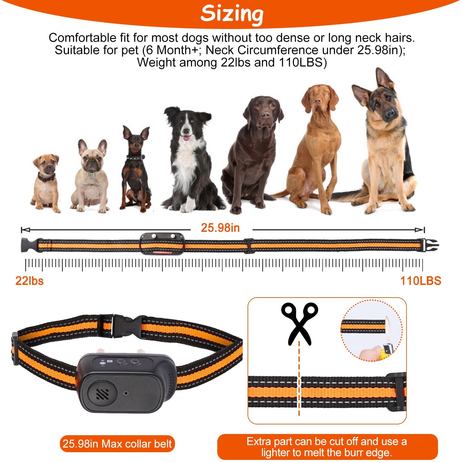 Rechargeable Dog Training Collar with Remote – Waterproof Beep & Vibration Training System