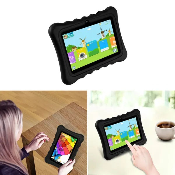 Shock-Resistant Silicone Tablet Case with Stand for Tablets Durable Cover