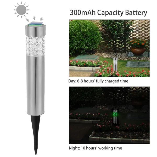 Color Changing Solar Garden Lights Waterproof RGB Outdoor Decor