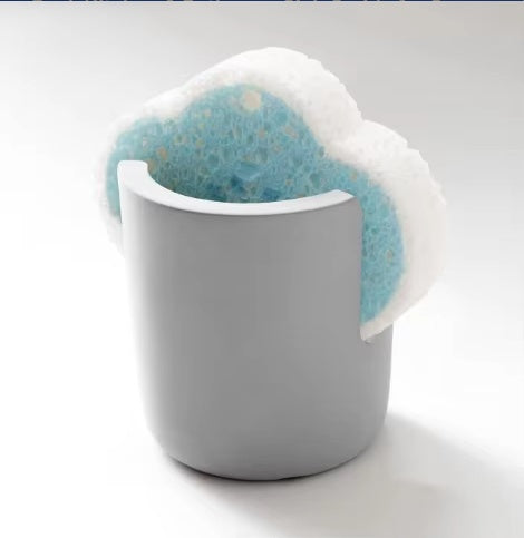 Premium Diatom Mud Sponge Rack Kitchen & Bathroom Sink Caddy