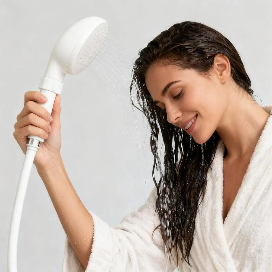 Premium Portable Faucet Sprayer Pet Bath Shower Head Adapter
