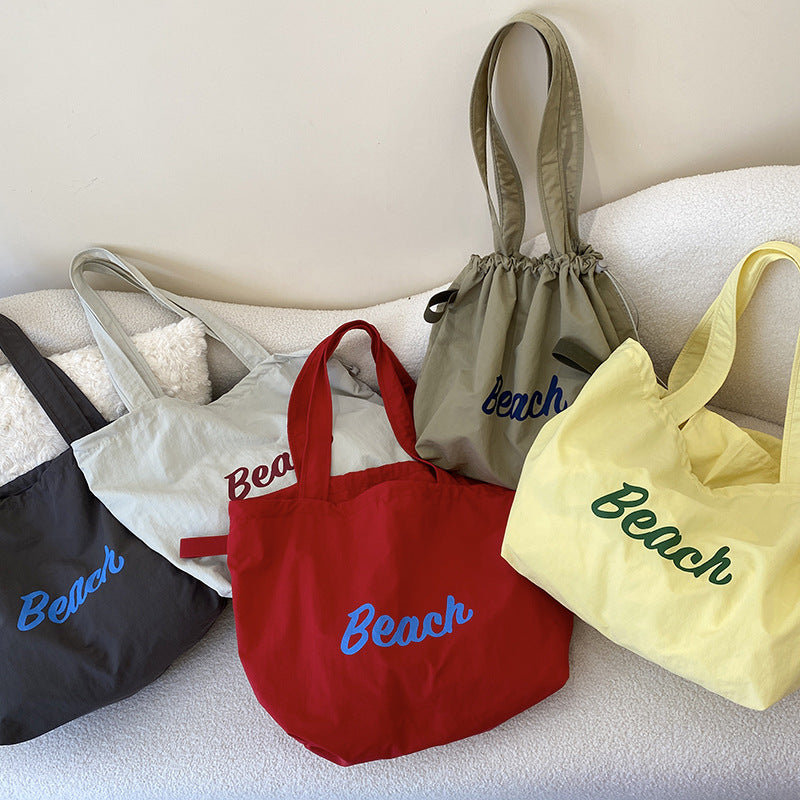 Large Capacity Canvas Shoulder Bag for Women Daily Use and Travel Needs