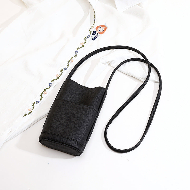 High Grade Soft Leather Mobile Phone Crossbody Bag for Women Stylish Use
