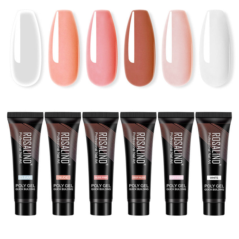 Multi-Color Solid Nail Extension Model Glue